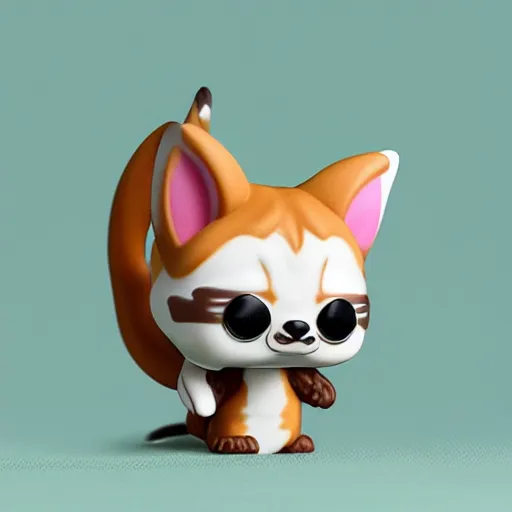 Image similar to munchkin cat funko pop