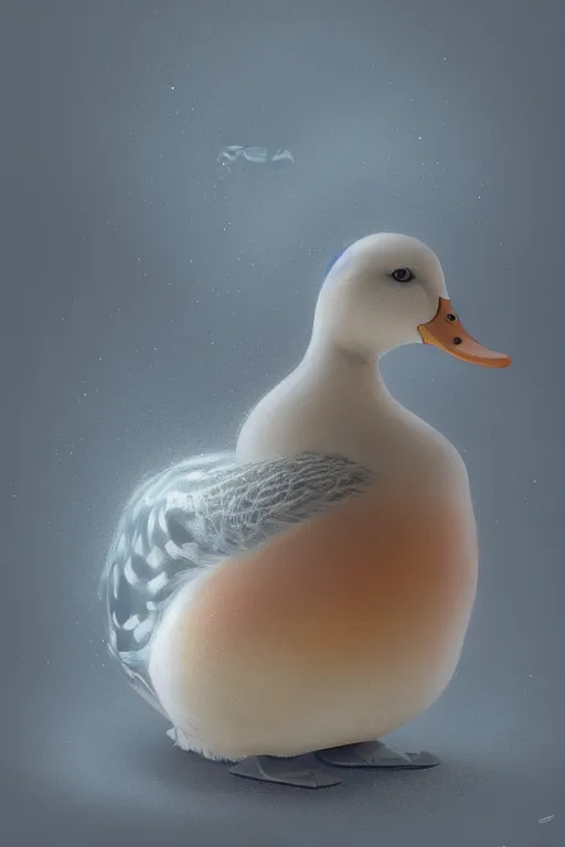 Prompt: cyborg duck concept, detailed, sharp focus, pastel, intricate, realistic, smooth, volumetric lighting, digital painting, by miyazaki