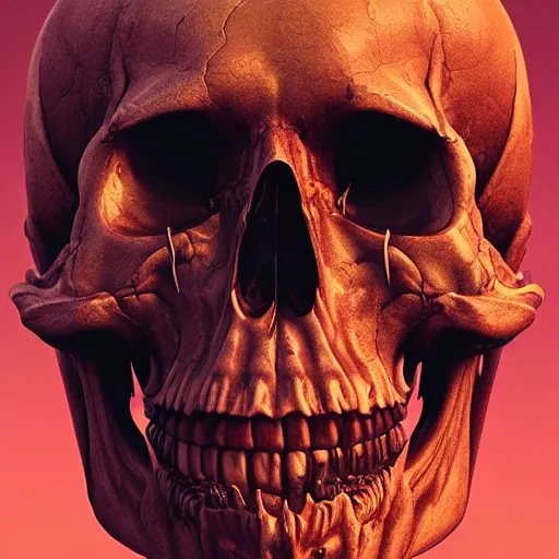 Image similar to portrait_of_a_melting_skull._intricate_abstract._intricate_artwork._by_Tooth_Wu_wlop_beeple_dan_mumford._octane_render_trending_on_artstat