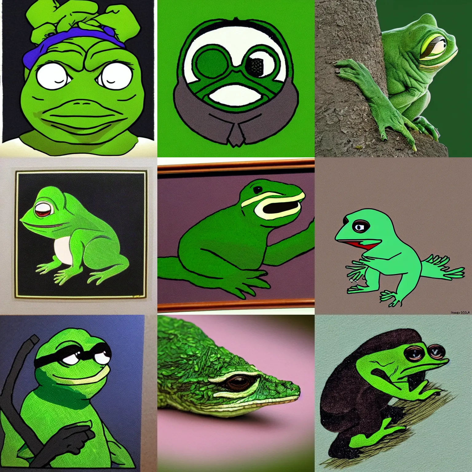 Prompt: the rarest pepe