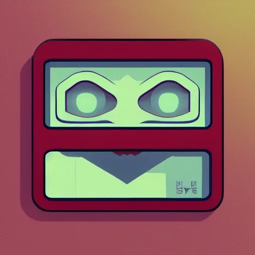 Image similar to face icon stylized minimalist game boy color, loftis, cory behance hd by jesper ejsing, by rhads, makoto shinkai and lois van baarle, ilya kuvshinov, rossdraws global illumination