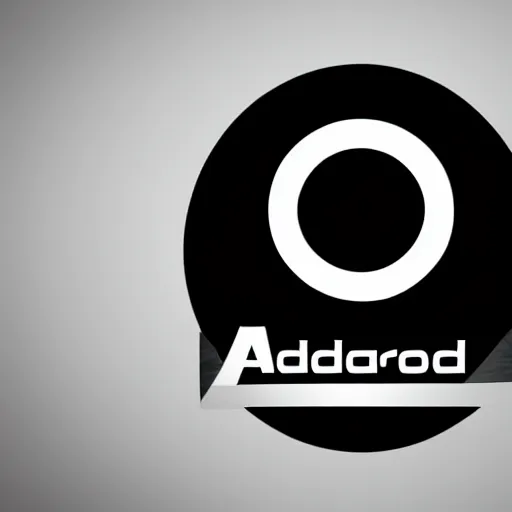 Prompt: a logo for a misunderstood android