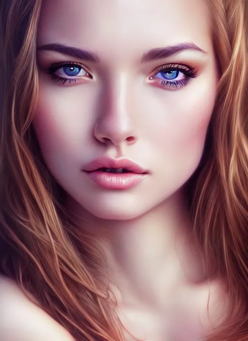 Image similar to a gorgeous female photo, professionally retouched, realistic, smooth face, perfect eyes, symmetrical, full body shot, wide angle, sharp focus on eyes, 8 k high definition, insanely detailed, intricate, elegant, art by artgerm