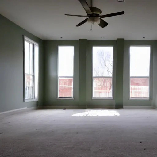 Prompt: empty rooms color photograph, empty rooms real estate craigslist