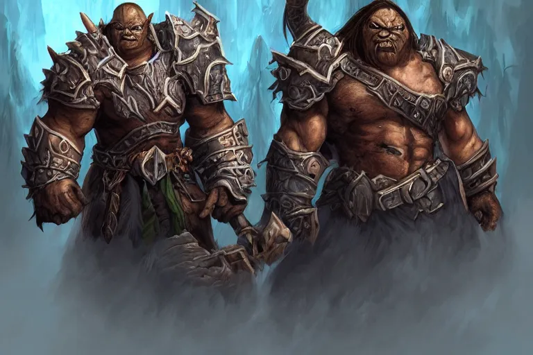 Image similar to orc, world of warcraft, trending on art station, fantasy, smooth