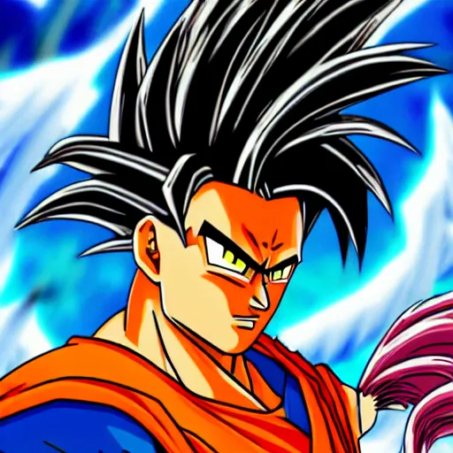 Image similar to rooster super saiyan