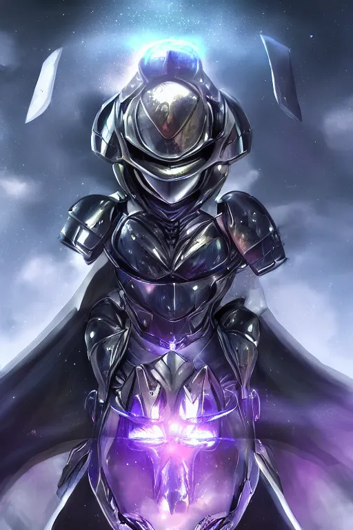 Image similar to helmet guardian destiny in witch queen illumination ray tracing hdr fanart arstation by sung choi robot ninja mask