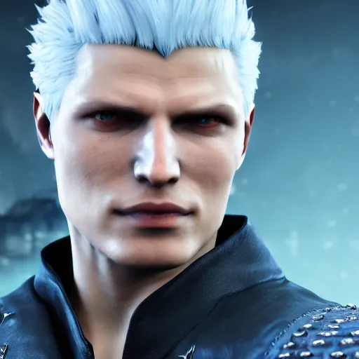 Vergil from Devil may cry, DMC series, Devil may cry, Stable Diffusion