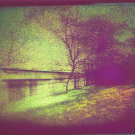 Image similar to pinhole photo colored