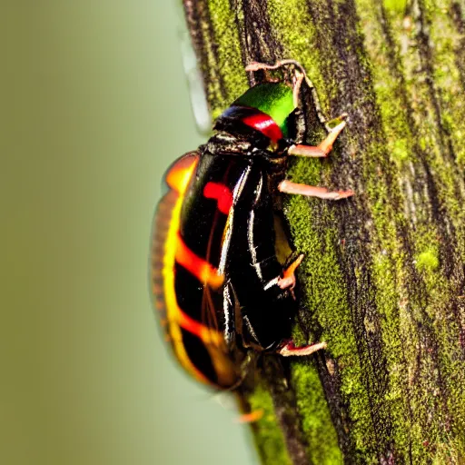 Prompt: a firefly. national geographic photography. nature photography. NIKON D7000 + 105mm f/2.8 105mm, ISO 280, 1/400, f/4.0