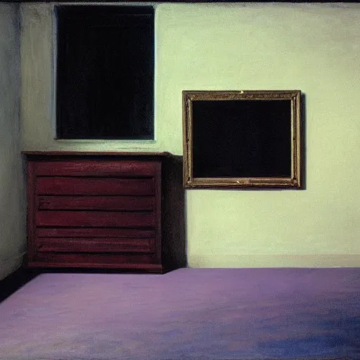 Prompt: a black demon lying in an haunted liminal abandoned room, film still by edward hopper, by gottfried helnwein, by klimt, art noveau, highly detailed, strong lights, liminal, eerie, bright pastel colors,