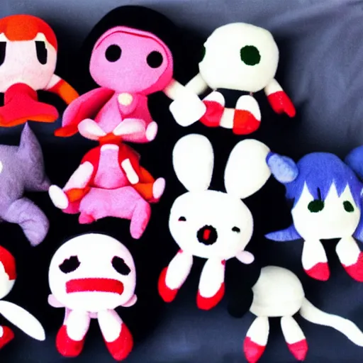 Image similar to Yume nikki plushies