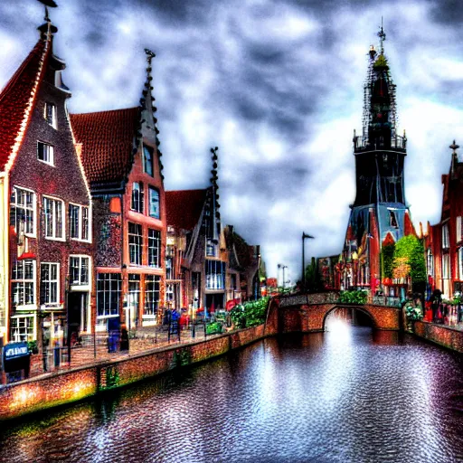 Image similar to alkmaar citycape hdr photo award winning