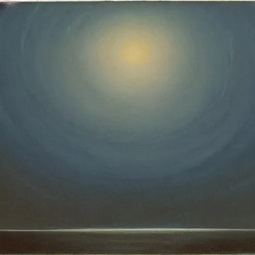 Image similar to the abstract painting'arctic void ', by caspar david friedrich!!!, by rothko!!!