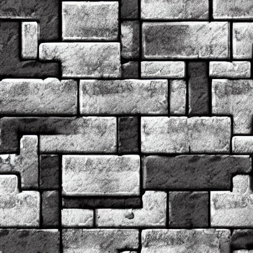 Image similar to digital hand painted dungeon gray brick tile textures, digital art, fantasy, behance, pinterest, deviantart, artstation, design, rpg, detailed, digital art, incredible, digital painting