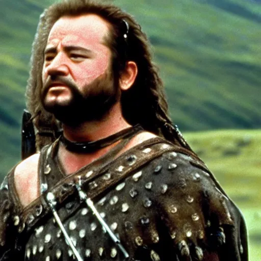 Prompt: bill murray as william wallace in braveheart ( 1 9 9 5 )