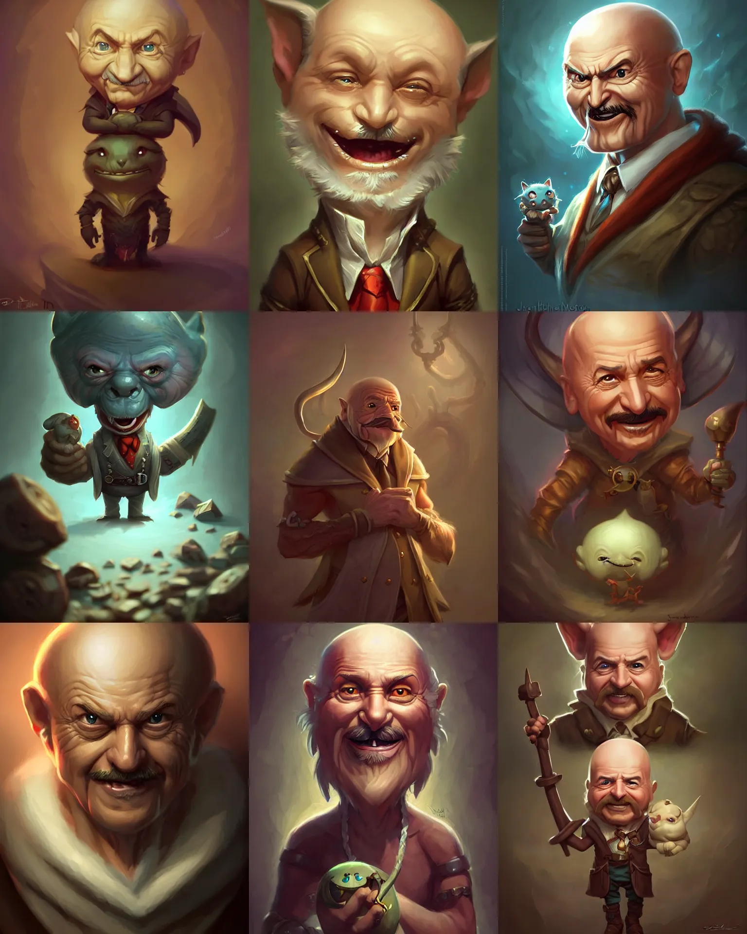 Prompt: cute little anthropomorphic ( dr. phil ) cute and adorable, pretty, beautiful, dnd character art portrait, matte fantasy painting, deviantart artstation, by jason felix by steve argyle by tyler jacobson by peter mohrbacher, cinema