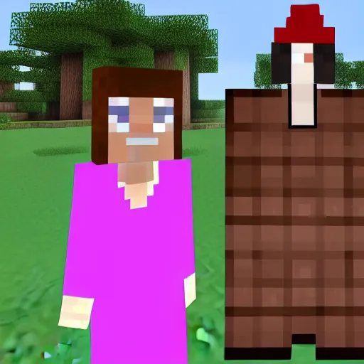 Image similar to minecraft skin of queen elizabeth, queen elizabeth in minecraft, as a minecraft skin