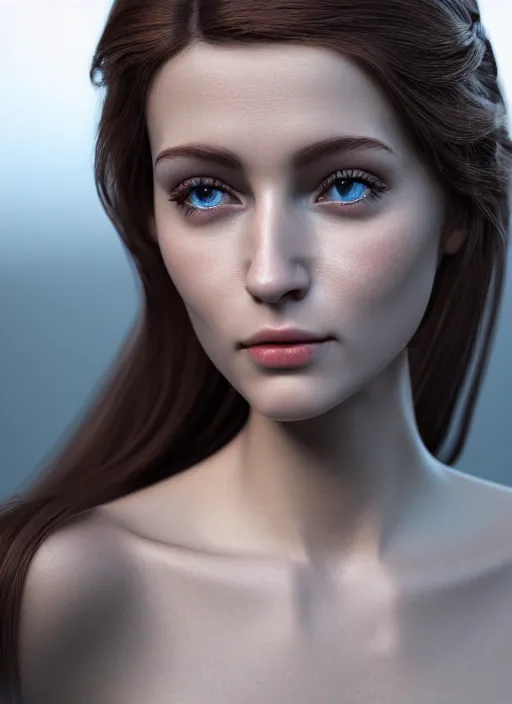 Image similar to beautiful sweedish woman, 8 0 mm camera, crystal clear eyes, stoic. photorealistic, highly detailed, 8 k rez, ultra hd, smooth, sharp focus