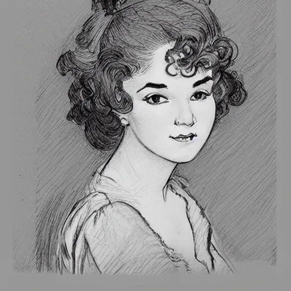 Image similar to a highly detailed portrait in the style of milo manara and in the style of charles dana gibson.