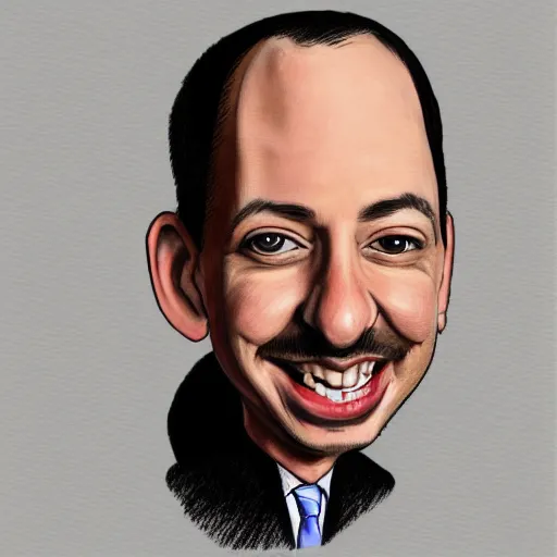 Prompt: andrew tate, caricature