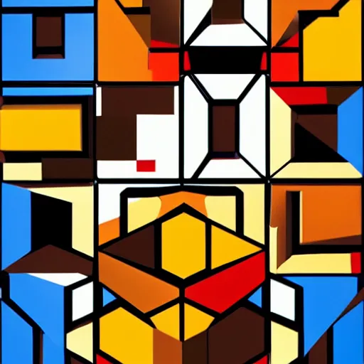 Image similar to A rubik's cube, cubist artwork, trending on artstation, award-winning