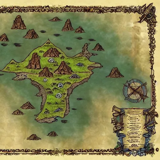 Image similar to dnd fantasy world map tumblr