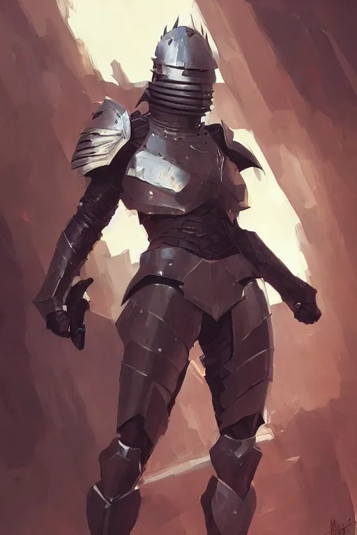 Image similar to Gorgeous armor knight by ilya kuvshinov, krenz cushart, Greg Rutkowski, trending on artstation