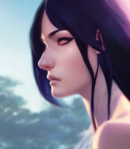 Prompt: beautiful portrait of Nico Robin , character design by charlie bowater, ross tran, artgerm, and makoto shinkai, detailed, soft lighting, rendered in octane