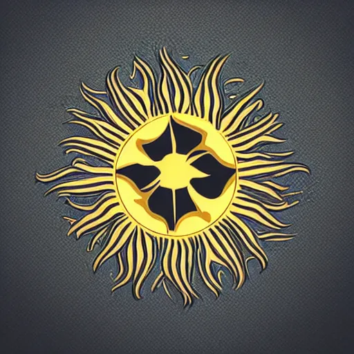 Prompt: amazing logo designs for the sun