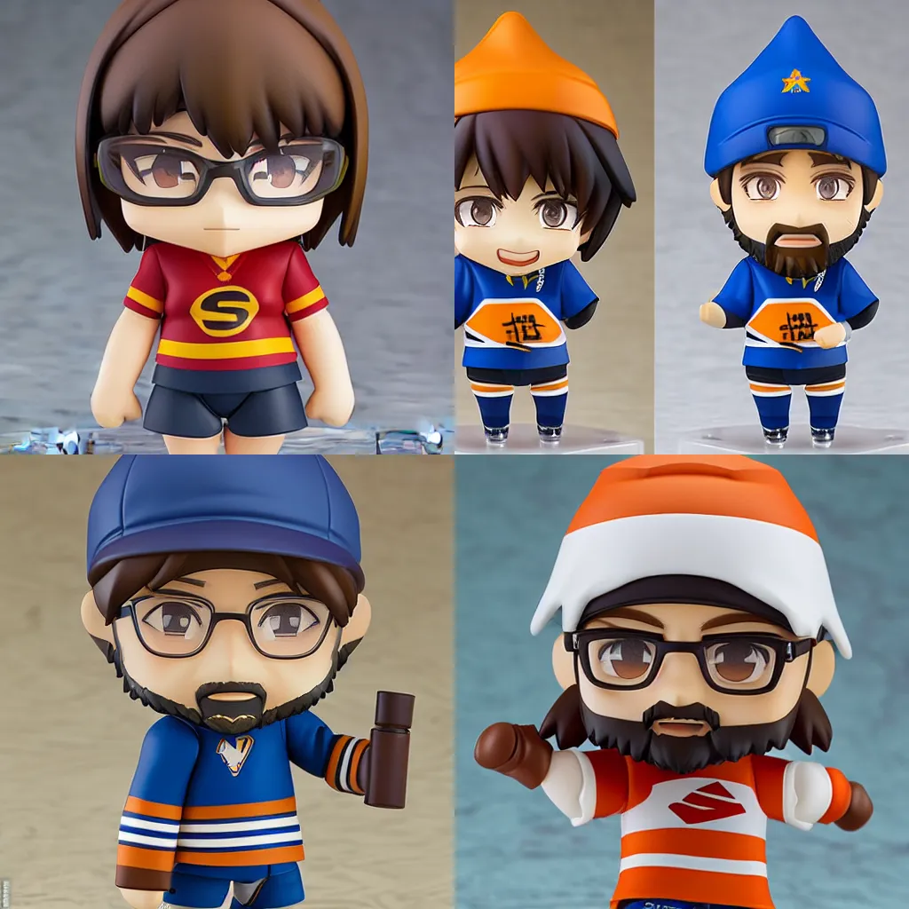 Prompt: Nendoroid Kevin Smith