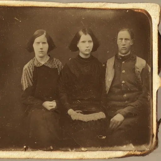 Image similar to Tintype photograph of found objects displayed in an ethnographic museum, archive material, anthropology, 1920s studio lighting.