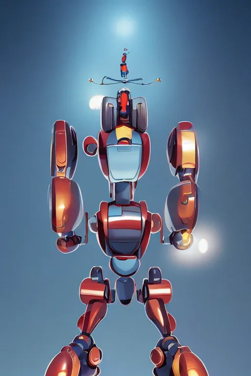 Prompt: metabots medabots medarotto medarot robot minimalist comics sharpen, behance hd by jesper ejsing, by rhads, makoto shinkai and lois van baarle, ilya kuvshinov, rossdraws global illumination ray tracing hdr