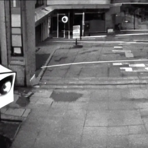 Prompt: the most creepy cctv footage ever found