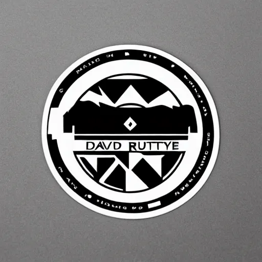 Image similar to black on white graphic design stickers in style of david rudnick, eric hu, y 2 k,