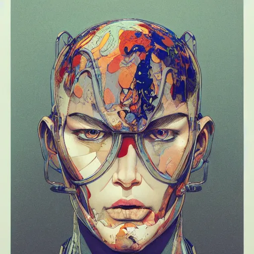 Image similar to prompt : doomer portrait soft light painted by james jean and katsuhiro otomo and erik jones, inspired by akira anime, smooth face feature, intricate oil painting, high detail illustration, sharp high detail, manga and anime 1 9 9 9