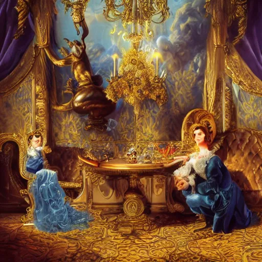 Image similar to the ceo of stock market, Realistic, Regal, Refined, Detailed Digital Art, Michael Cheval, Walt Disney (1937), François Boucher, Oil Painting, Steampunk, Highly Detailed, Cinematic Lighting, Unreal Engine, 8k