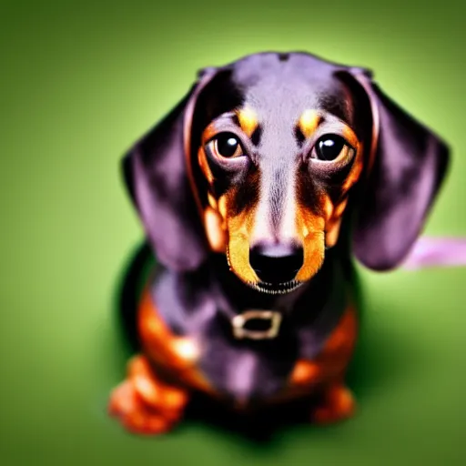 Image similar to a dachshund - cat - hybrid, animal photography