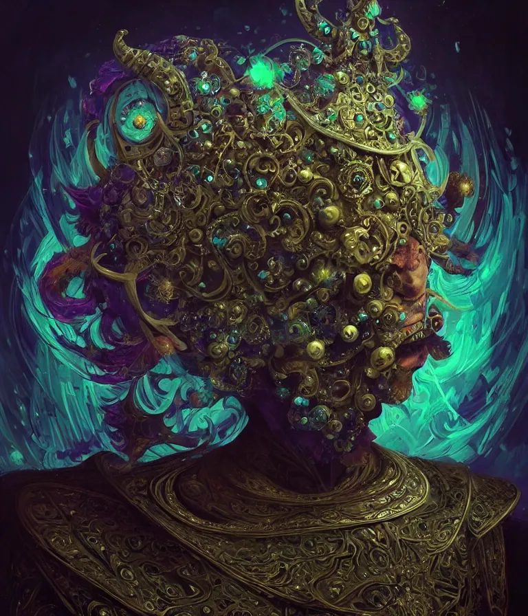 Image similar to front!!! shot of a court jester!!! character, mesmerizing fractal hypercubes, dark holography!!!, future, oil slick, crystalline edges, (((intricate))), elegant, highly detailed, centered, (((artstation, concept art, smooth, sharp focus, artgerm, Tomasz Alen Kopera, Peter Mohrbacher, donato giancola, Joseph Christian Leyendecker, WLOP, Boris Vallejo))), ((raytracing)), mugshot!!!!!, ugly!!!!!!, octane render, nvidia raytracing demo, octane render, nvidia raytracing demo, octane render, nvidia raytracing demo, grainy, muted, 8K, digitalblasphemy, metatron