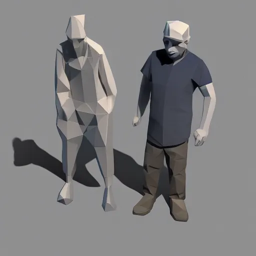 Image similar to hypercasual game 3 d low poly