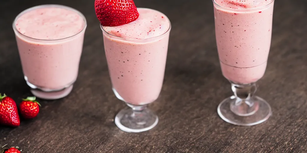 Image similar to strawberry milkshake, bar menu, canon eos r 3, f / 1. 4, iso 2 0 0, 1 / 1 6 0 s, 8 k, raw, unedited, symmetrical balance, in - frame