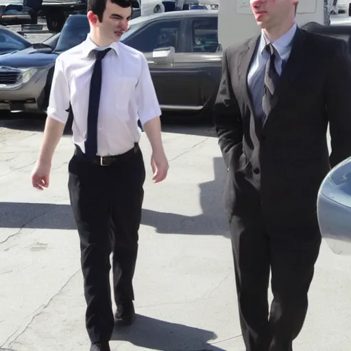 Prompt: Nathan Fielder working for the CIA