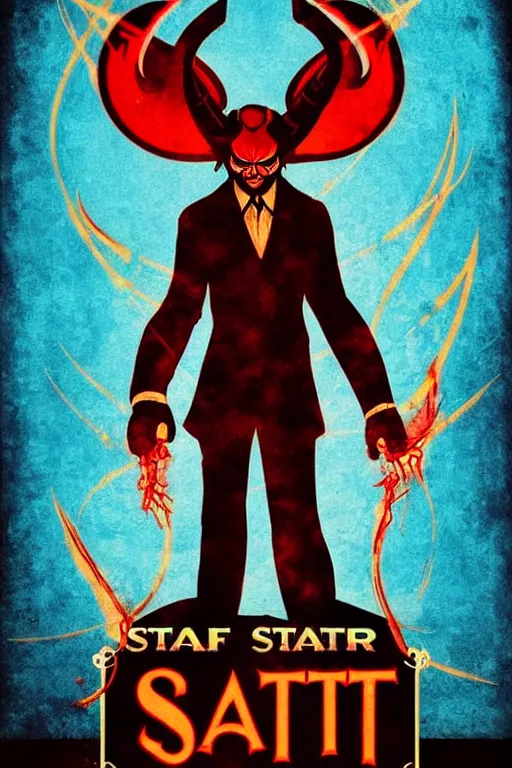 Image similar to satan prayer movie poster, aesthetic, bioshock art, pop art style, by mike swiderek, jorge lacera, ben lo, tyler west,, ultrarealistic, sharp focus, intricate, ultra high definition, ultra resolution details, fine details face, very details shape, very details body, very details anatomy, no duplicate, proportional, shadow effect, background white