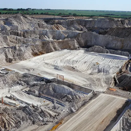 Image similar to limestone quarry in vastmanland, photo