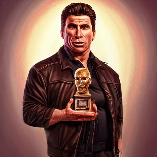Prompt: professionally-painted ultradetailed ornate horror award winning masterpiece illustration of John Travolta, as a serial killer, digital airbrush painting, 3d rim light, hyperrealistic, artstation, cgsociety, kodakchrome, golden ratio