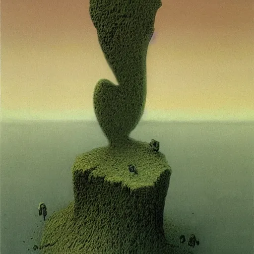 Image similar to discord made by zdzisław beksinski