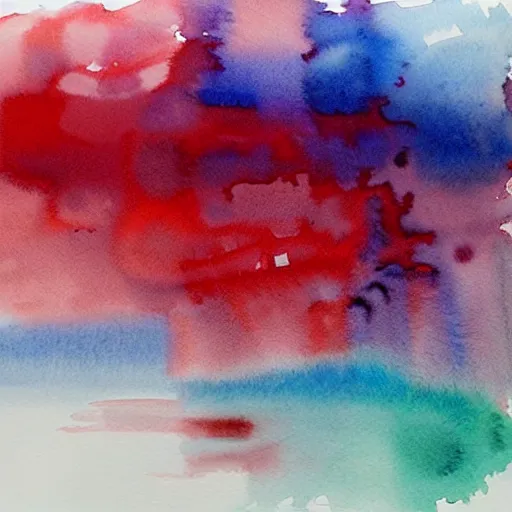 Image similar to watercolour abstracts by elizabeth holmes