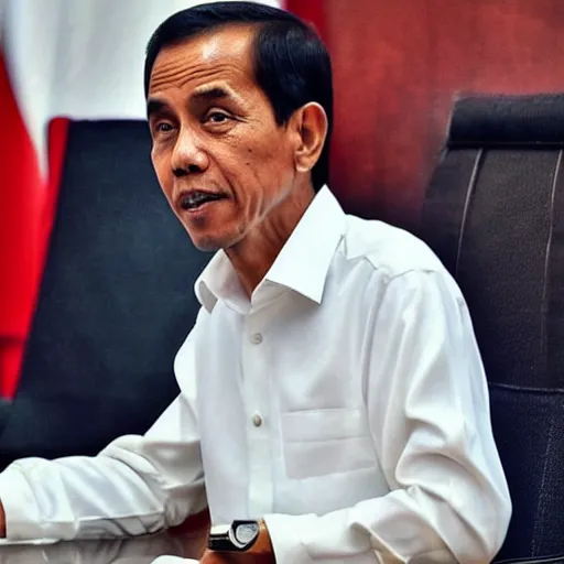 Prompt: Jokowi
