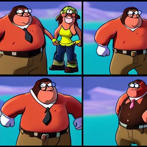 Image similar to peter griffin in fortnite