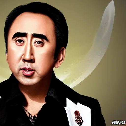 Image similar to Asian Nicolas Cage